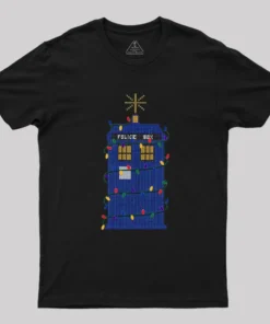 Happy Christmas from the Tardis Geek T-Shirt