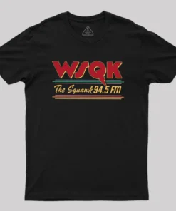 WSQK The Squawk 94.5 FM Geek T-Shirt