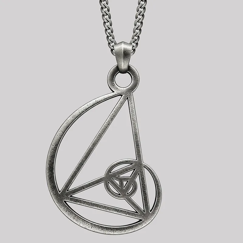 Spiral of Eternity Geek Sculptural Necklace