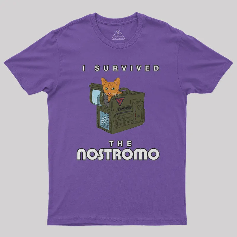 I Survived The Nostromo Nerd T-Shirt - Image 5