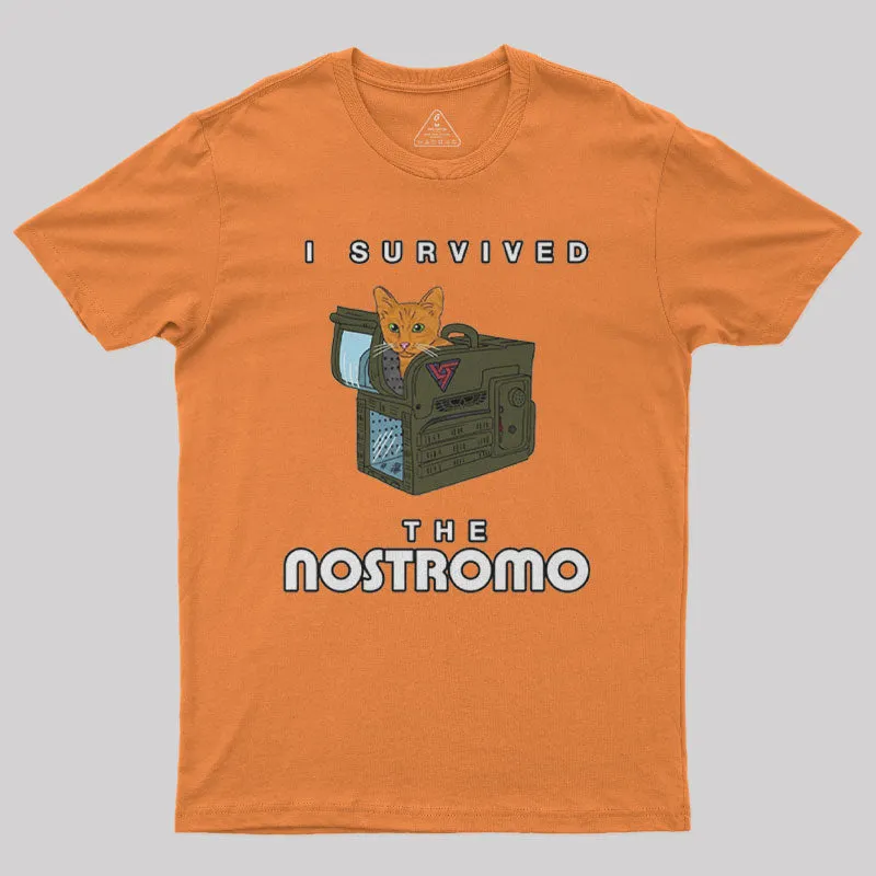 I Survived The Nostromo Nerd T-Shirt - Image 6