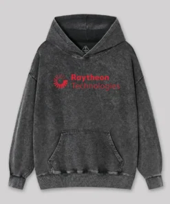 Raytheon Essential Washed Hoodie
