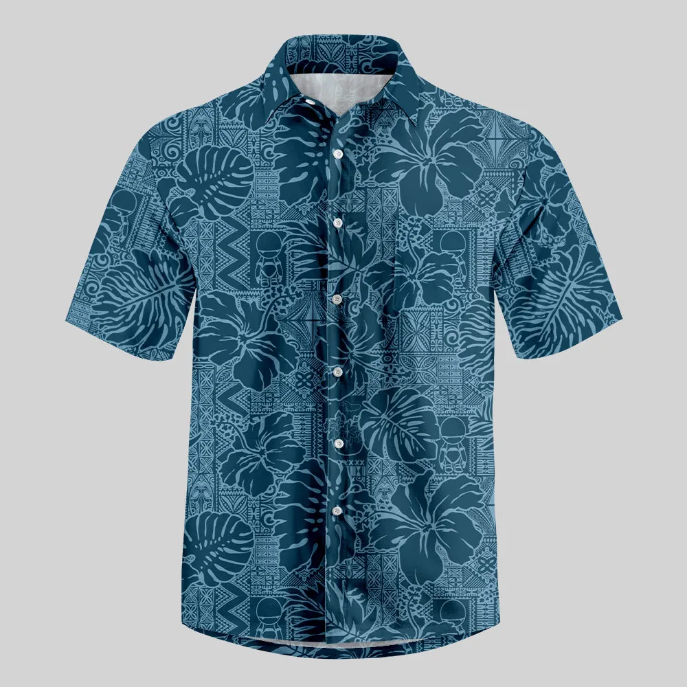 No Hope Hawaiian Pattern Button Up Pocket Shirt - Image 2