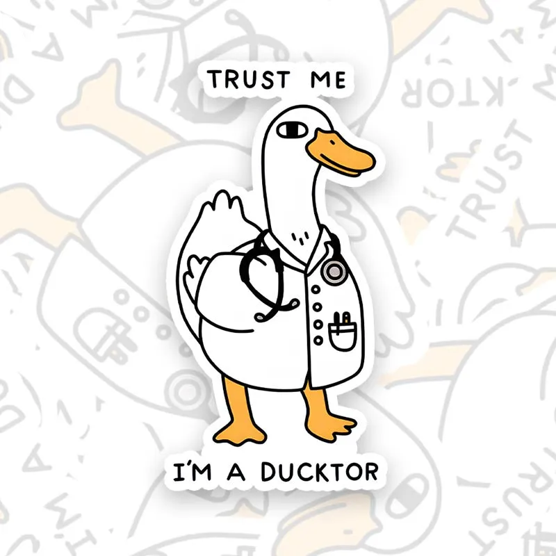 Quack Geek Sticker