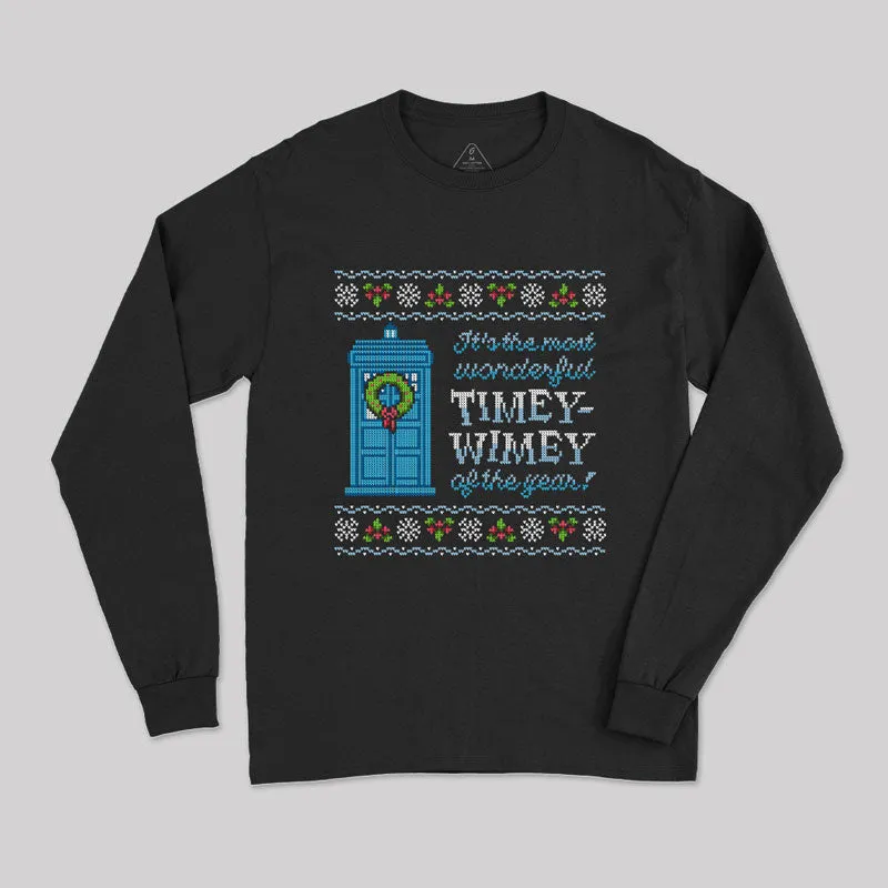 Timey Wimey Long Sleeve T-Shirt