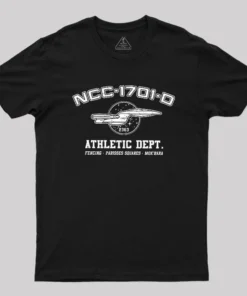 Alternative view of Trek Athletic A New Generations Geek T-Shirt