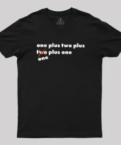 Alternative view of Clue Math Geek T-Shirt