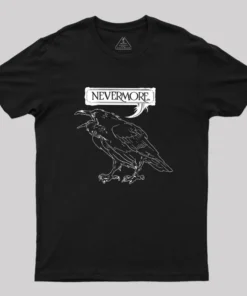 Nevermore Raven Geek T-Shirt