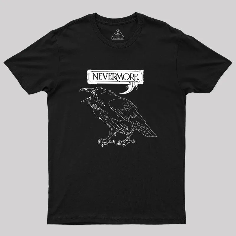 Nevermore Raven Geek T-Shirt