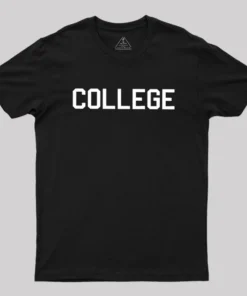 Alternative view of COLLEGE Animal House Geek T-Shirt