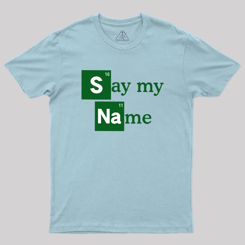Elemental Name Geek T-Shirt - Image 11