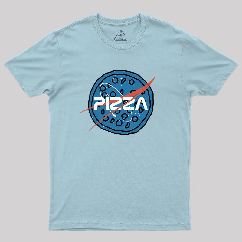 Space Pizza Geek T-Shirt - Image 10