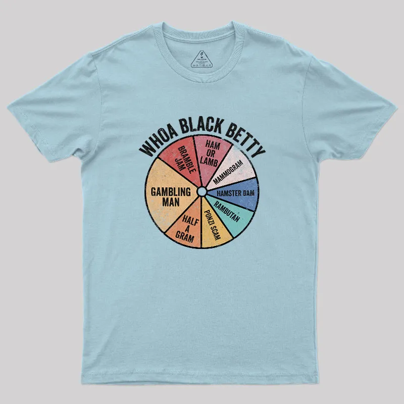 Whoa Black Betty Geek T-Shirt - Image 10