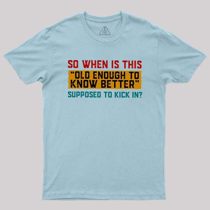 So When Is This Geek T-Shirt - Image 7