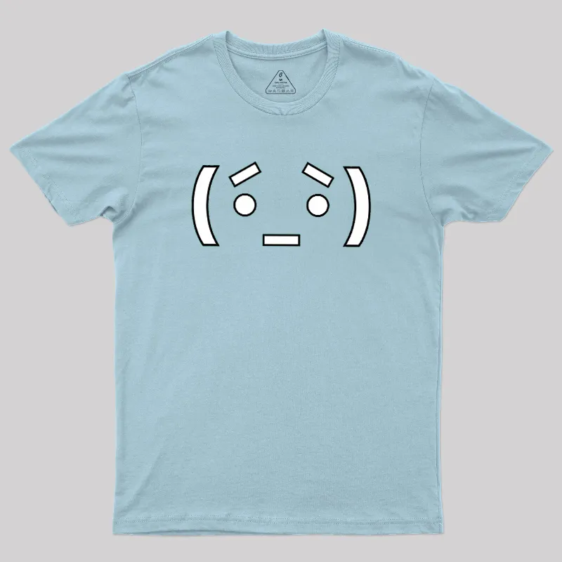Nerdy Anime Emoticon Geek T-Shirt - Image 10