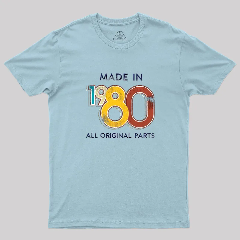Made In 1980 Geek T-Shirt - Image 10
