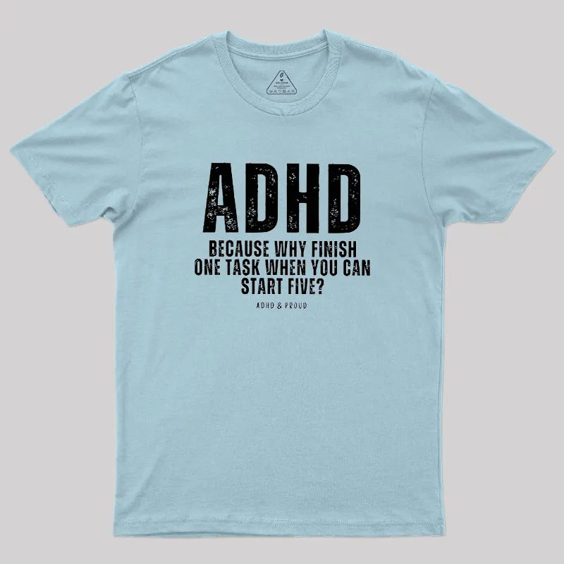 ADHD Geek T-Shirt - Image 10