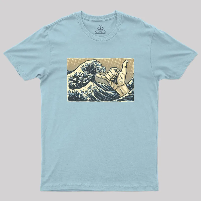 Catch Some Waves Geek T-Shirt - Image 10