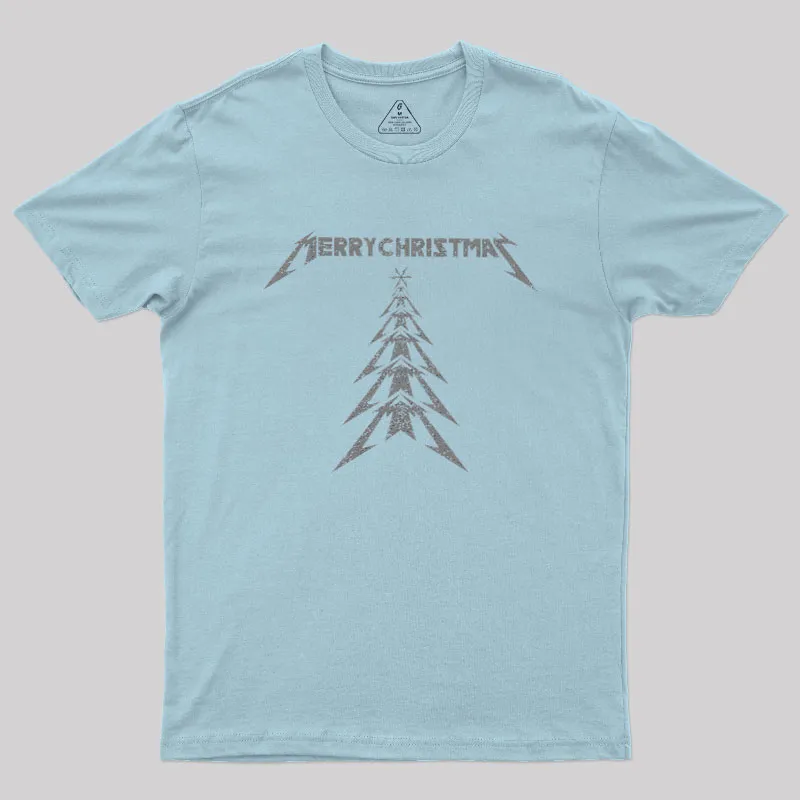 HEAVY METAL CHRISTMAS Geek T-Shirt - Image 5