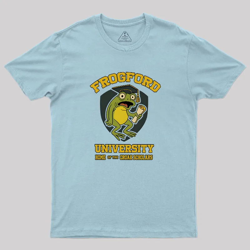 Frogford University – Home of the C Geek T-Shirt