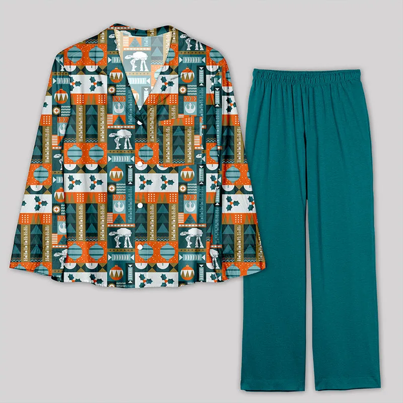 Christmas Scifi Wars Creativity Pajama Sets