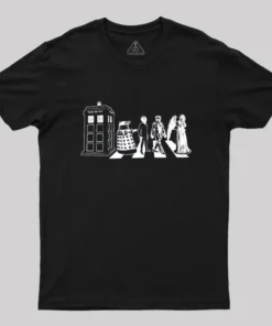 Beatles/dr Who Geek T-Shirt