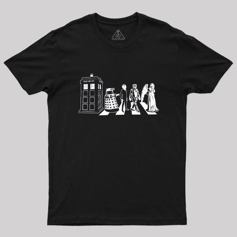 Beatles/dr Who Geek T-Shirt
