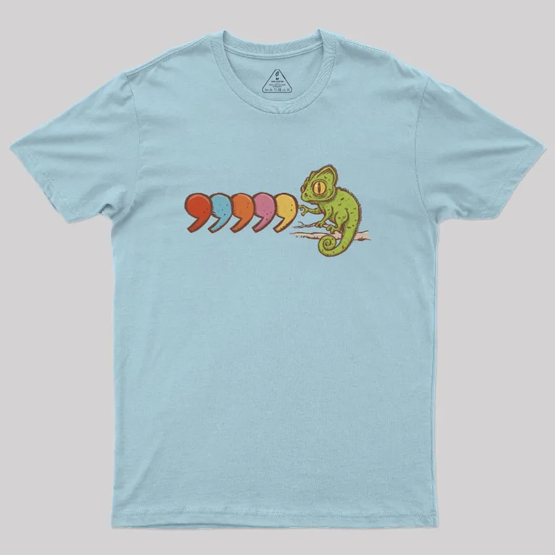 Comma Chameleon Geek T-Shirt - Image 10