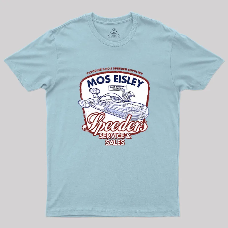 Mos Eisley Speeders Geek T-Shirt - Image 9