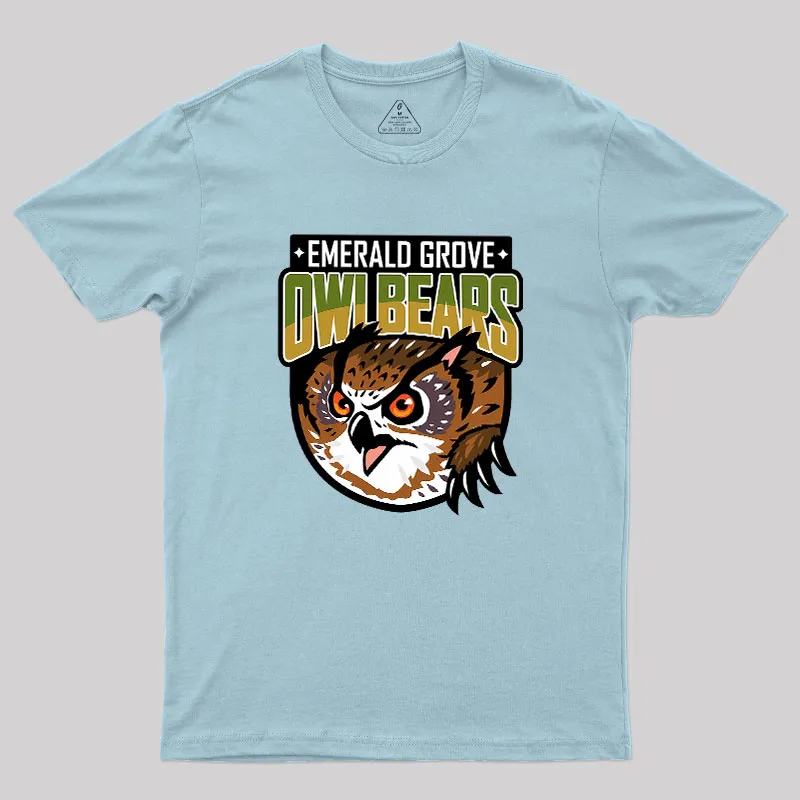 Emerald Grove Owlbears Geek T-Shirt - Image 10