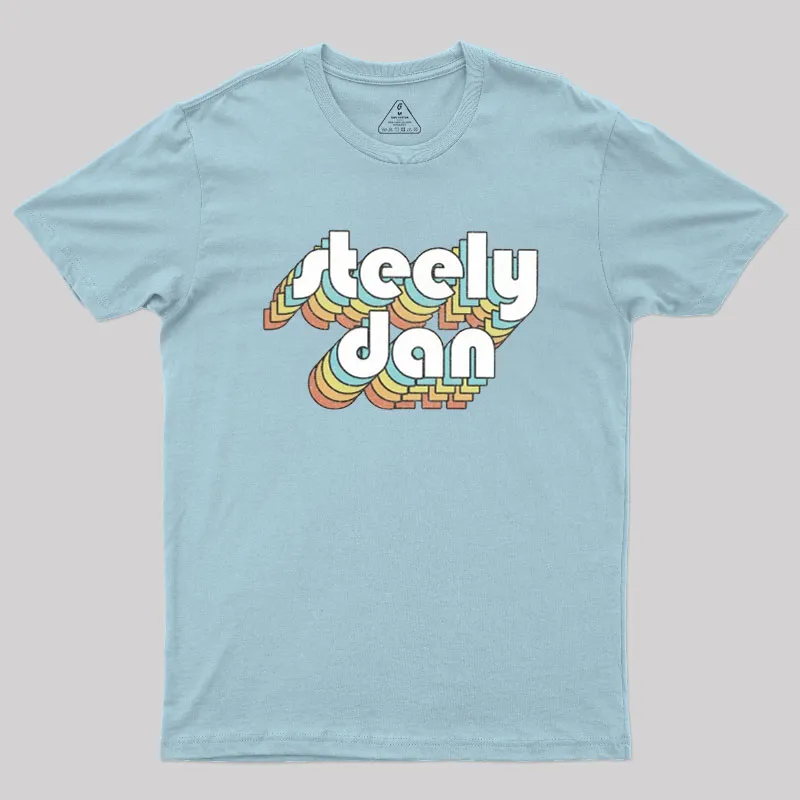 Steely Dan Retro Faded-Style Geek T-Shirt - Image 10