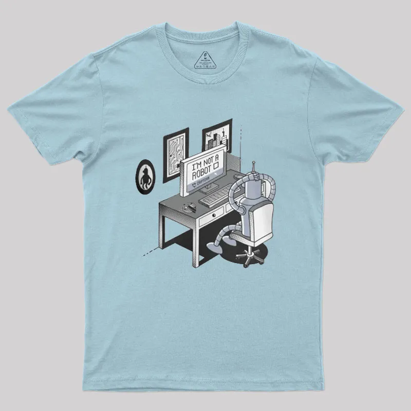 Robot Problems Geek T-Shirt - Image 10