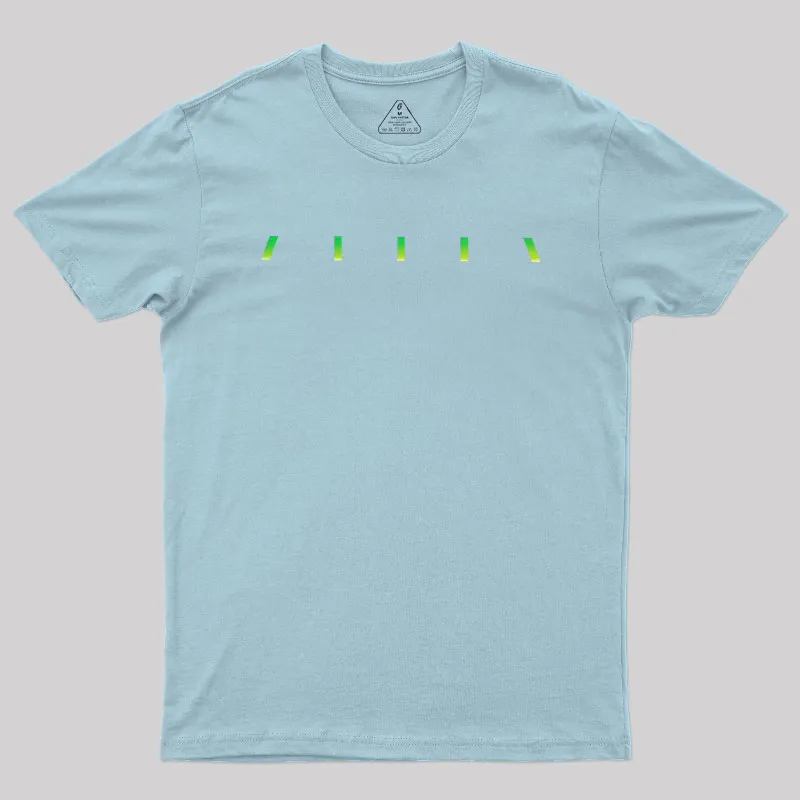 Alien Green Geek T-Shirt - Image 7