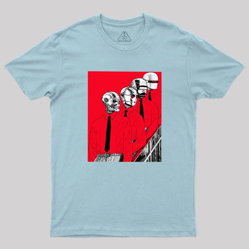 The Man Machines Geek T-Shirt - Image 8