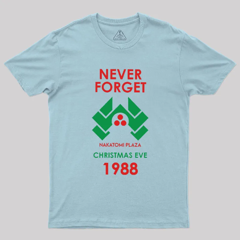 Never Forget 1988 Christmas Eve Geek T-Shirt - Image 5