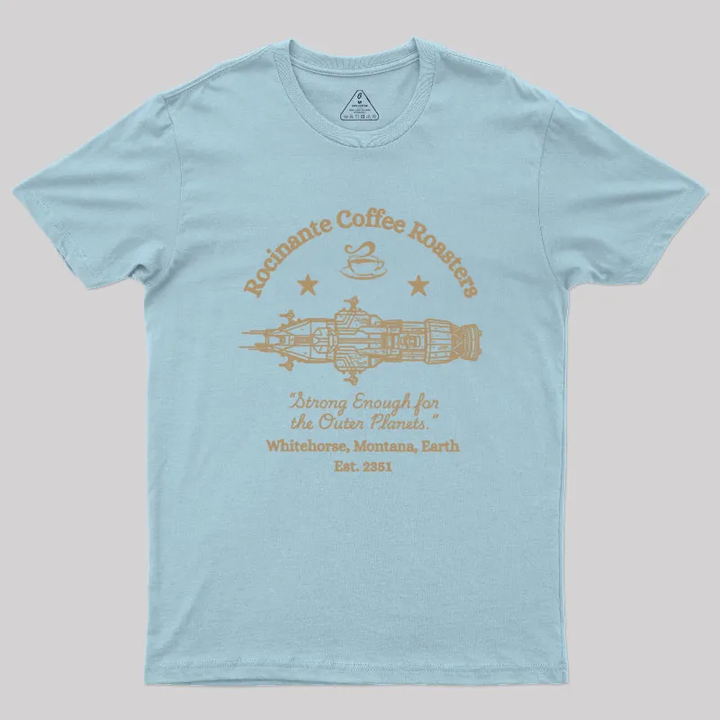 Rocinante Coffee Roasters Geek T-Shirt - Image 9