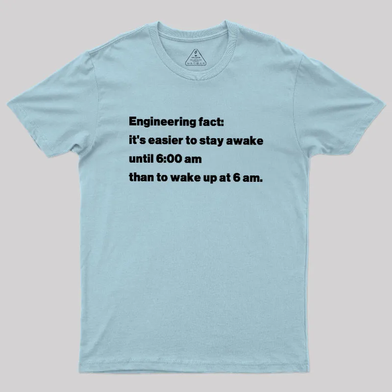 Engineering Fact Geek T-Shirt - Image 9