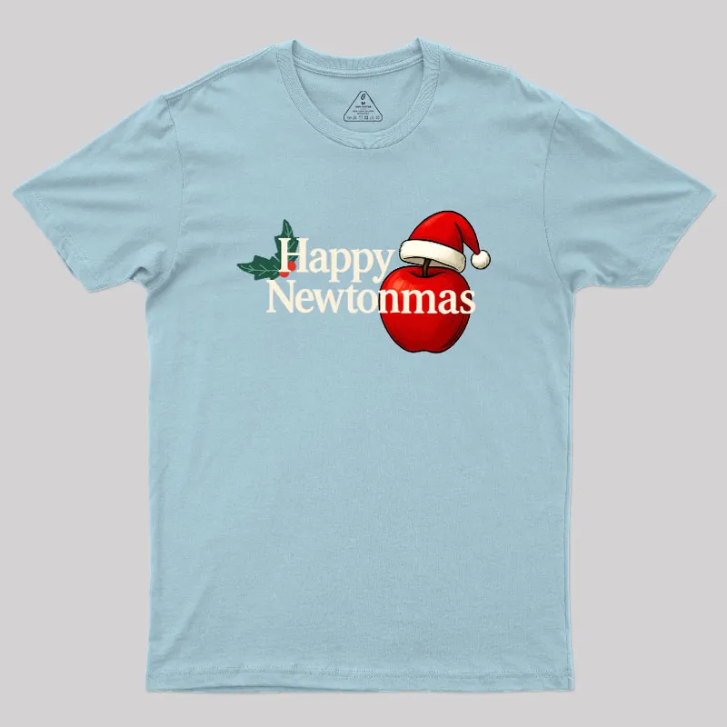 Happy Newtonmas Geek T-Shirt - Image 9