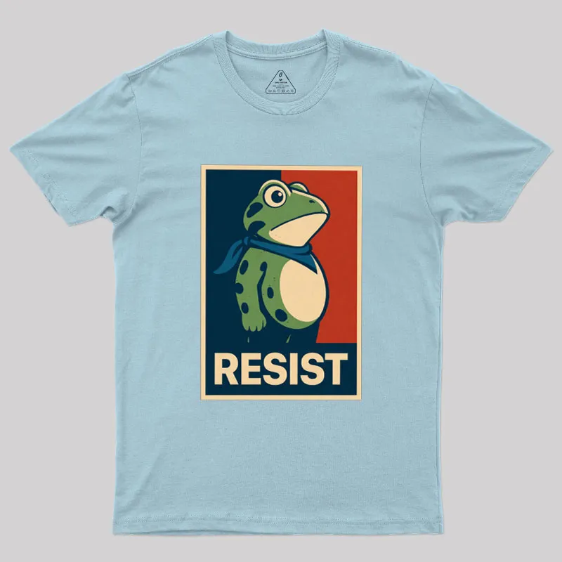 Frog Protest Geek T-Shirt - Image 9