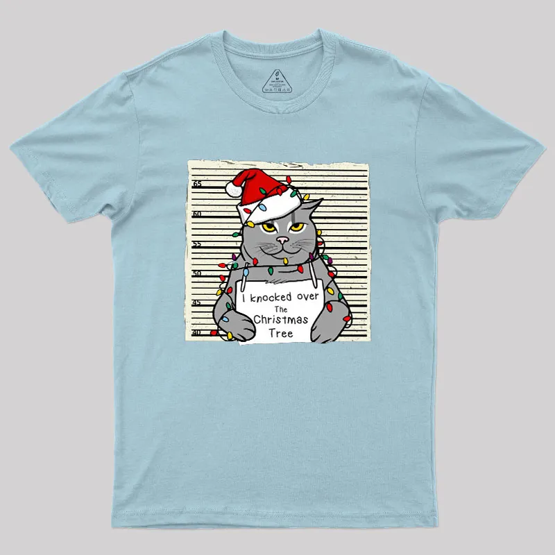 Christmas Cat Geek T-Shirt - Image 9
