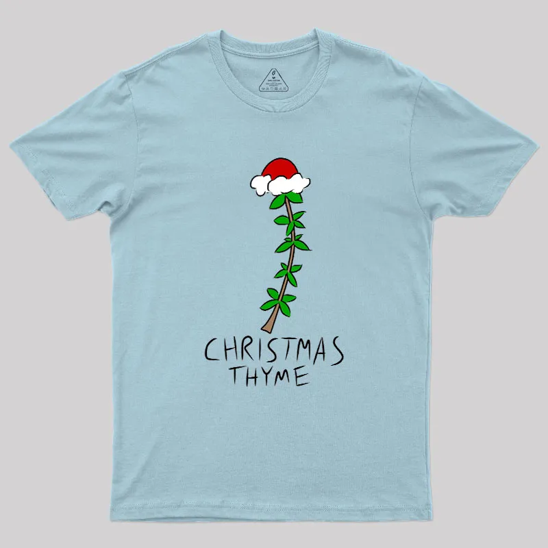 Christmas Thyme Geek T-Shirt - Image 7
