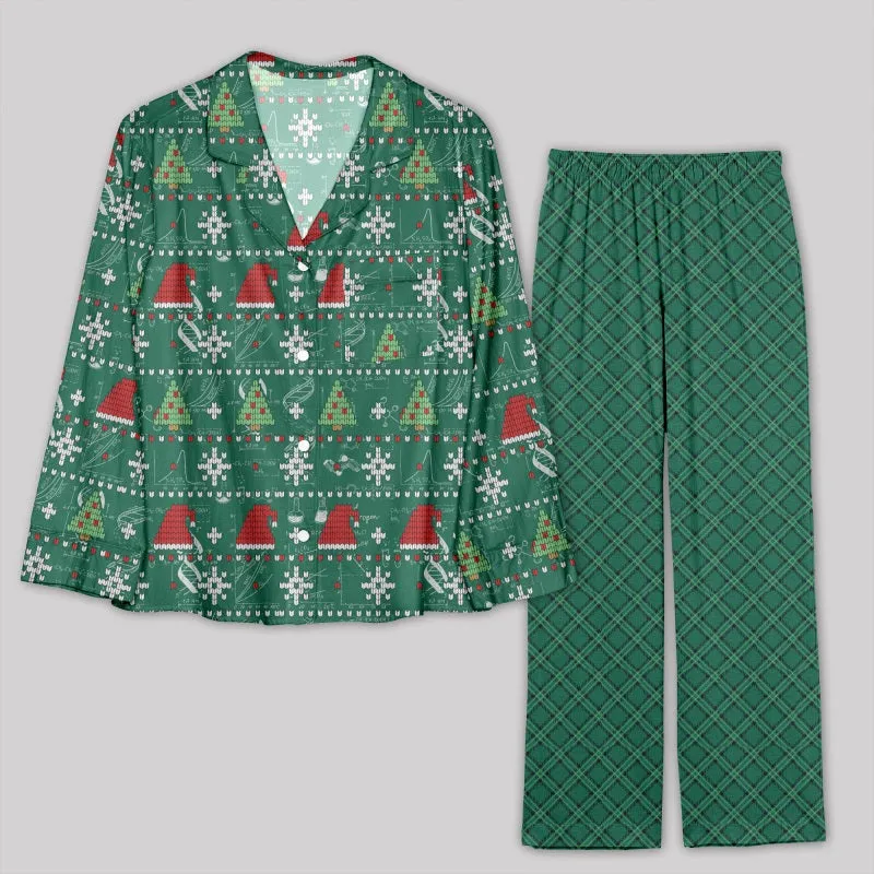 Christmas Hat and Tree Pajama Sets
