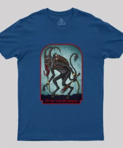 Alternative view of Krampus - Azhmodai 24 Geek T-Shirt