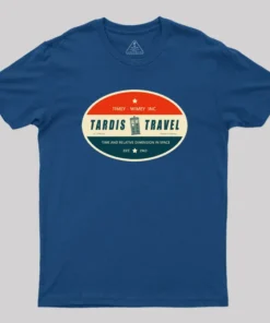 Tardis Travel Geek T-Shirt