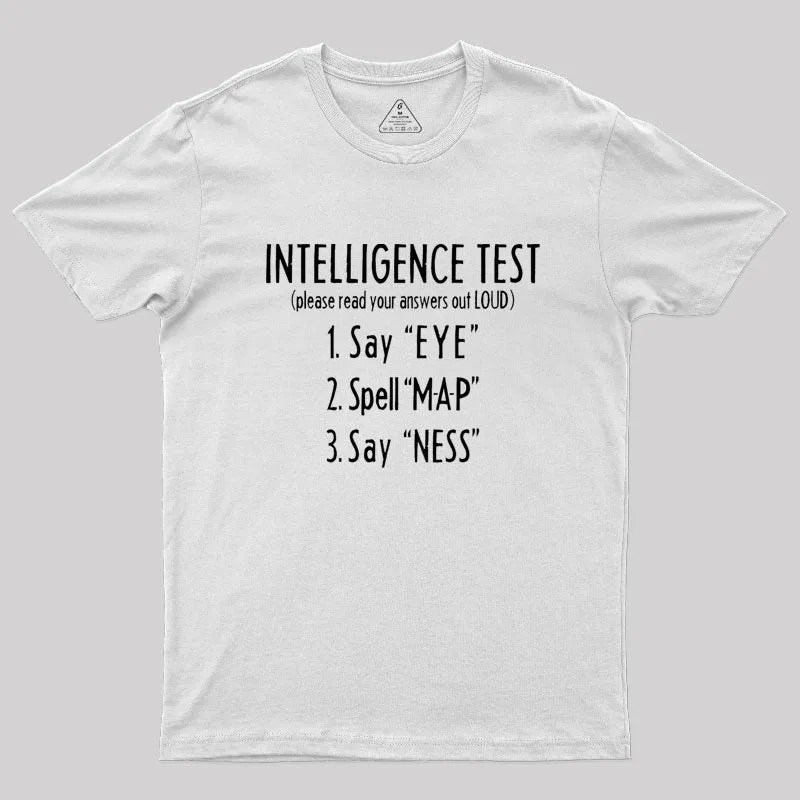 Intelligence Test T-Shirt - Image 11