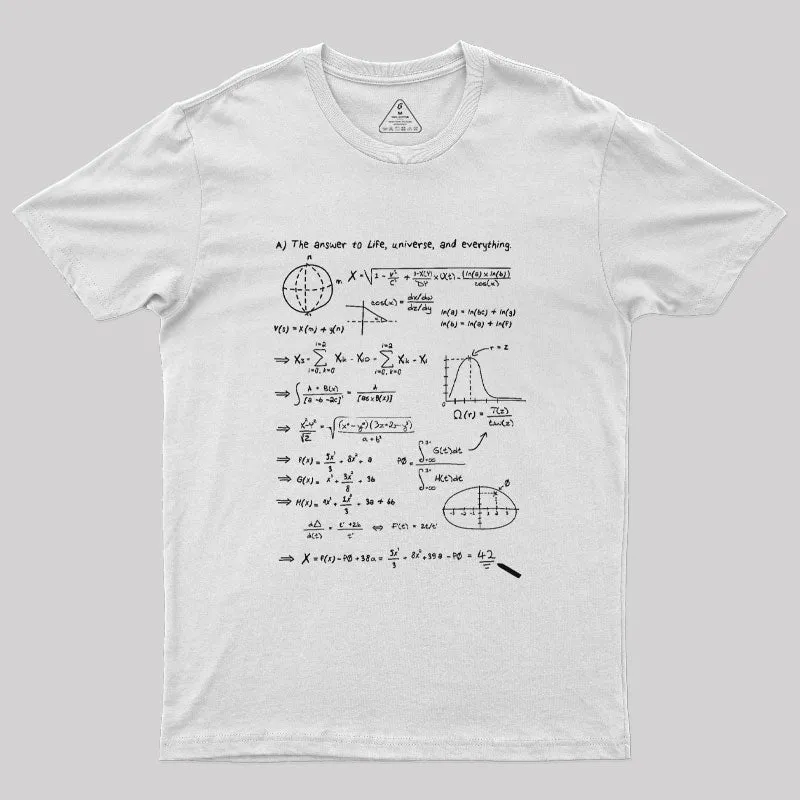 The Answer to Life T-Shirt - Image 10