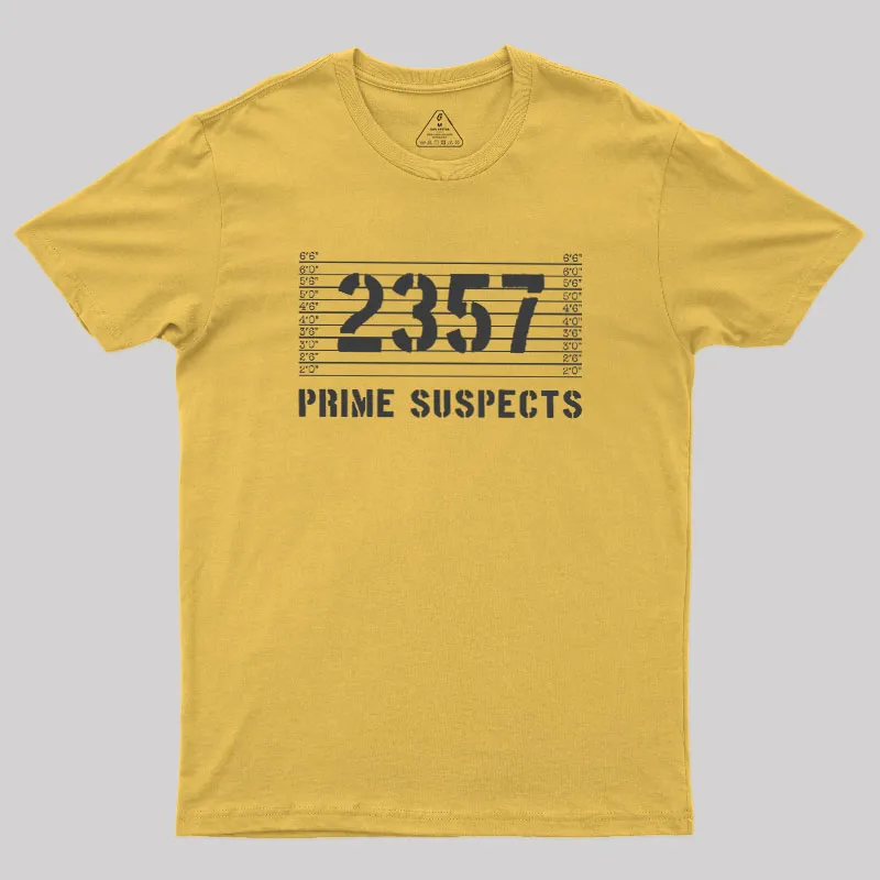 PRIME SUSPECTS Geek T-Shirt - Image 8