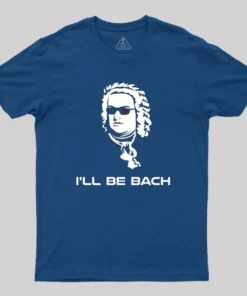 Alternative view of Terminator Bach Geek T-Shirt