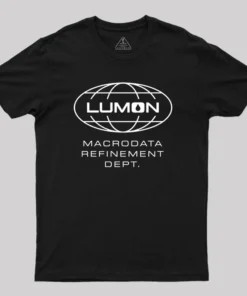 Alternative view of Lumon Macrodata Refinement Dept Geek T-Shirt