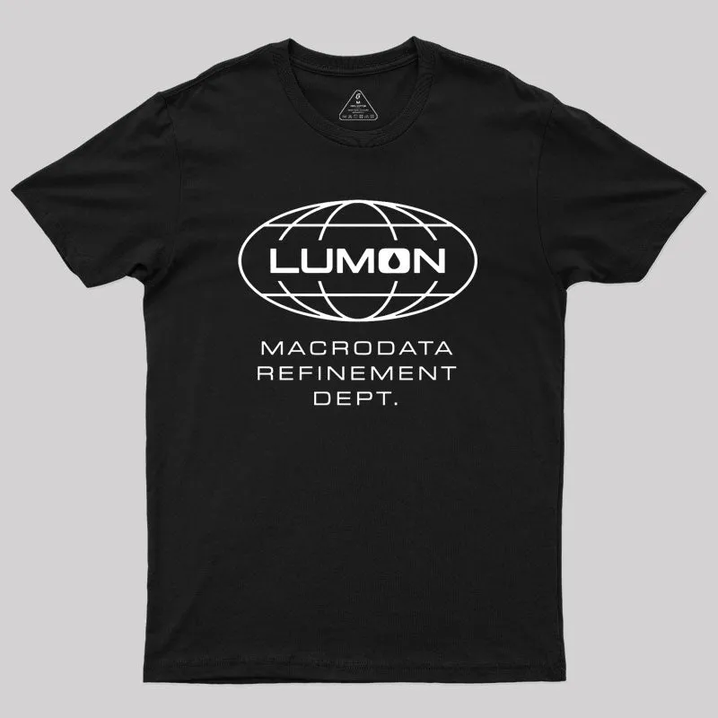 Lumon Macrodata Refinement Dept Geek T-Shirt - Image 2